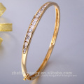 colorful cz 925 18k gold jewelry expandable bangle fashion bracelet